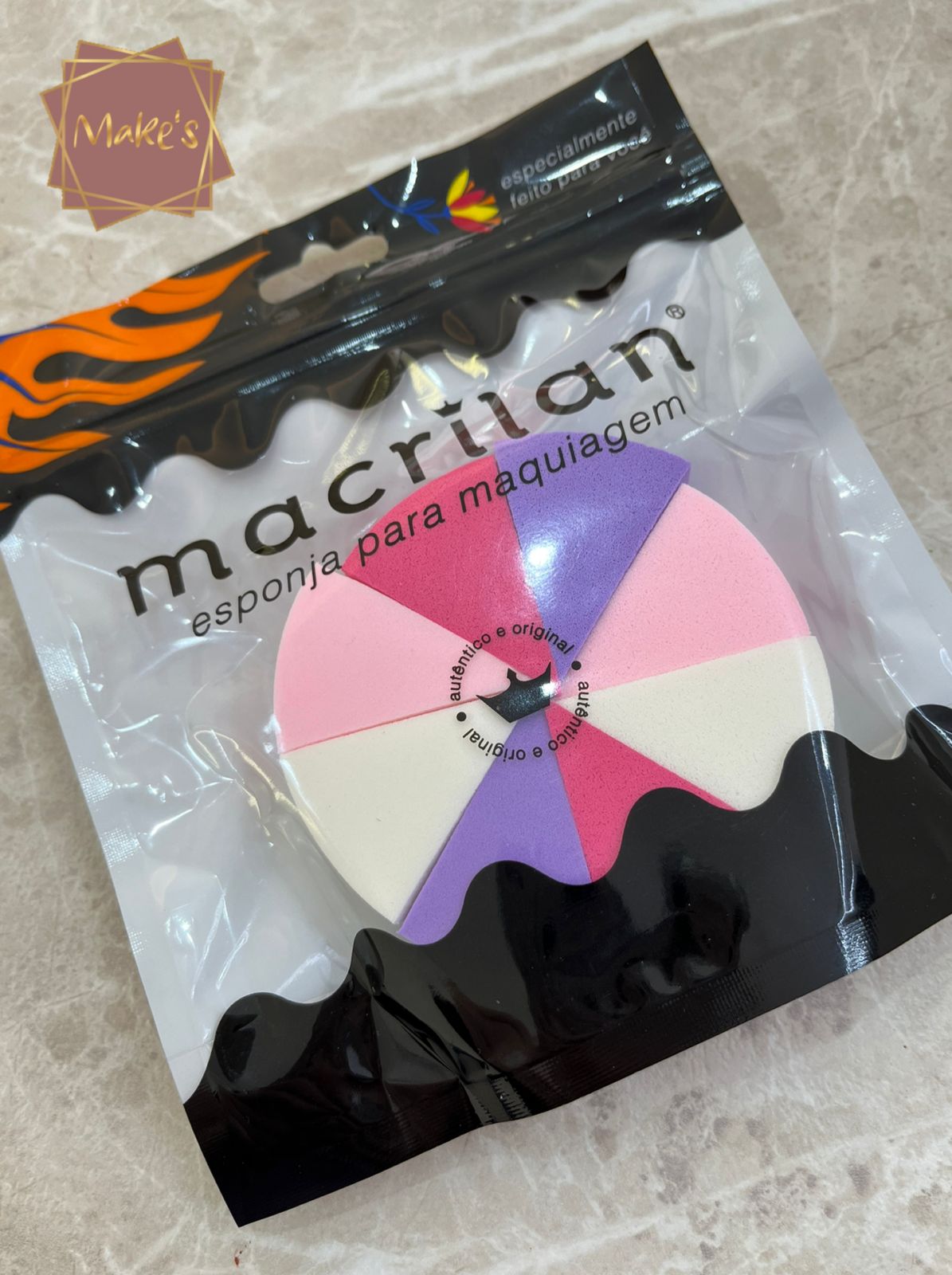 Esponja para Maquiagem - Macrilan