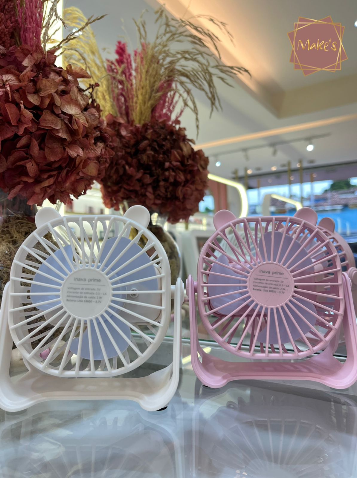 Mini Ventilador de Mesa