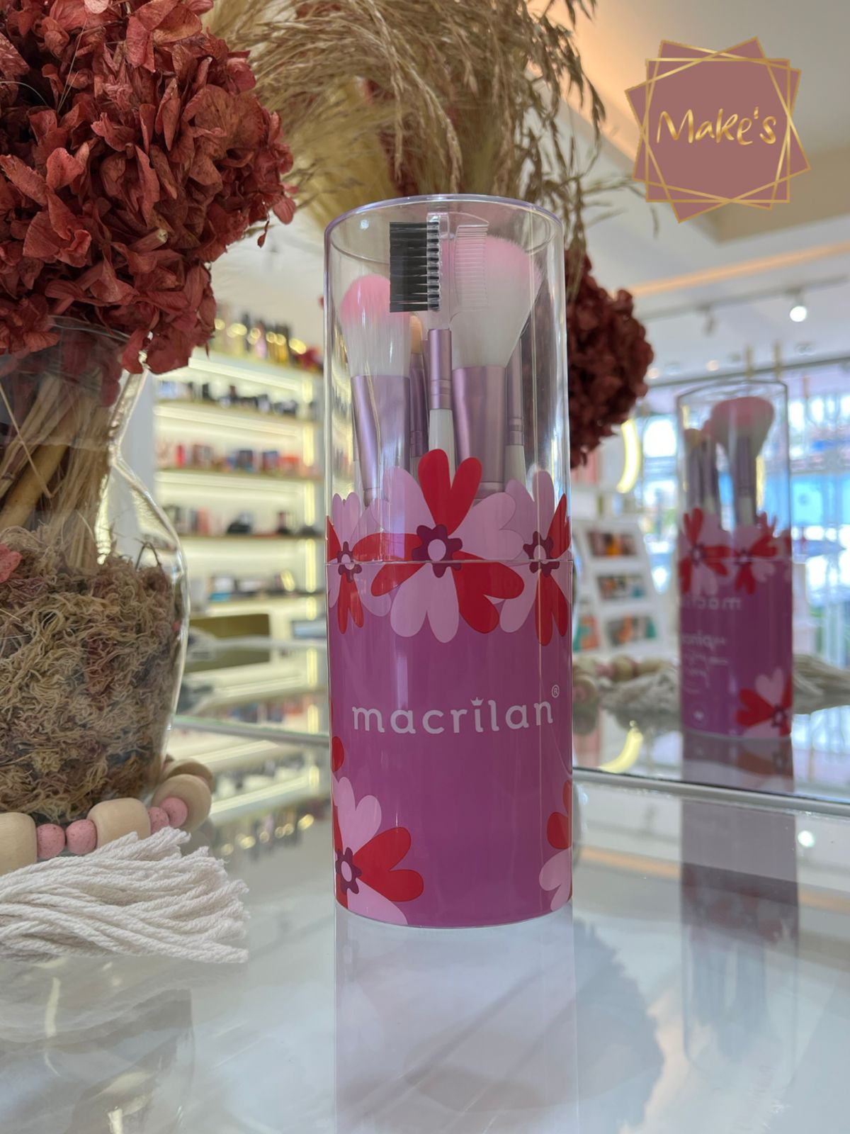 Kit de Pincéis com Porta Pincéis - Macrilan