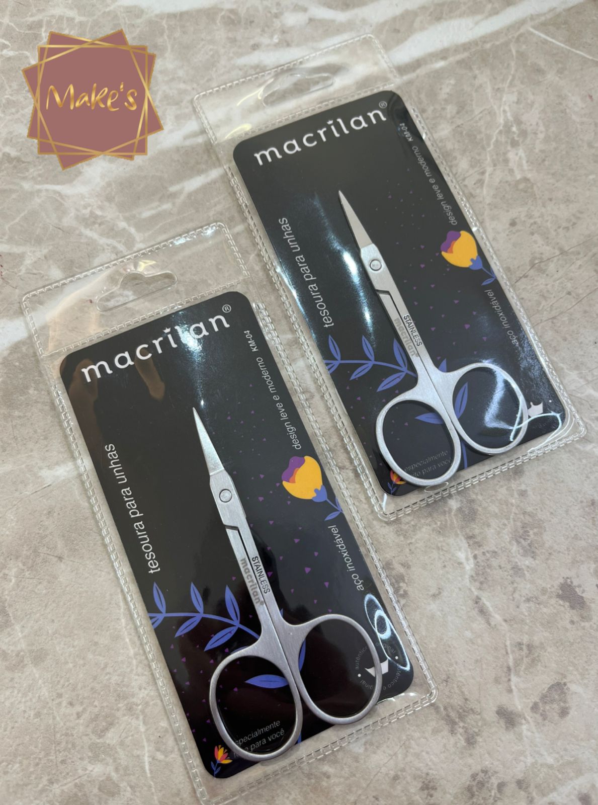 Tesoura para Unhas - Macrilan