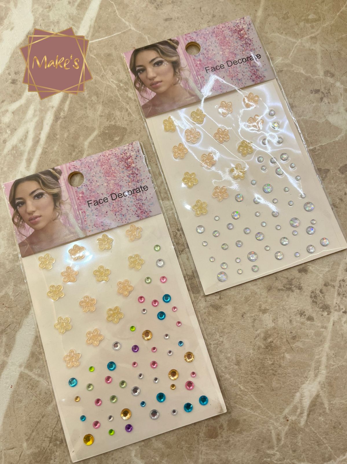 Strass Autocolante - Face Decorate