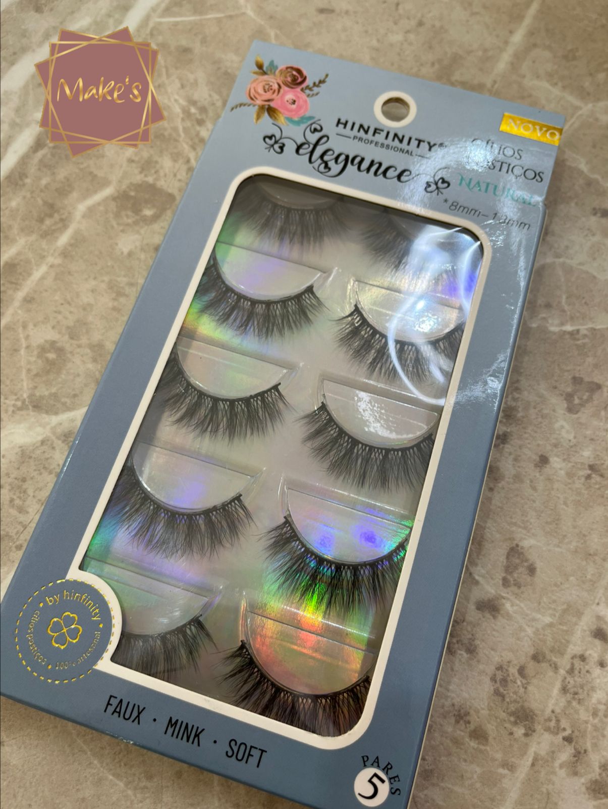 Cílios Postiços Naturais - Hinfinity