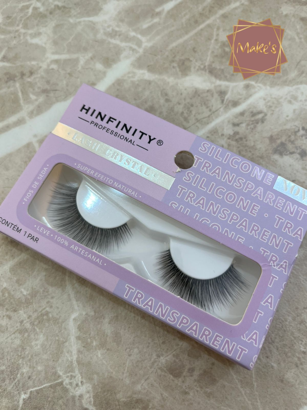 Cílios Postiços Lash Crystal - Hinfinity