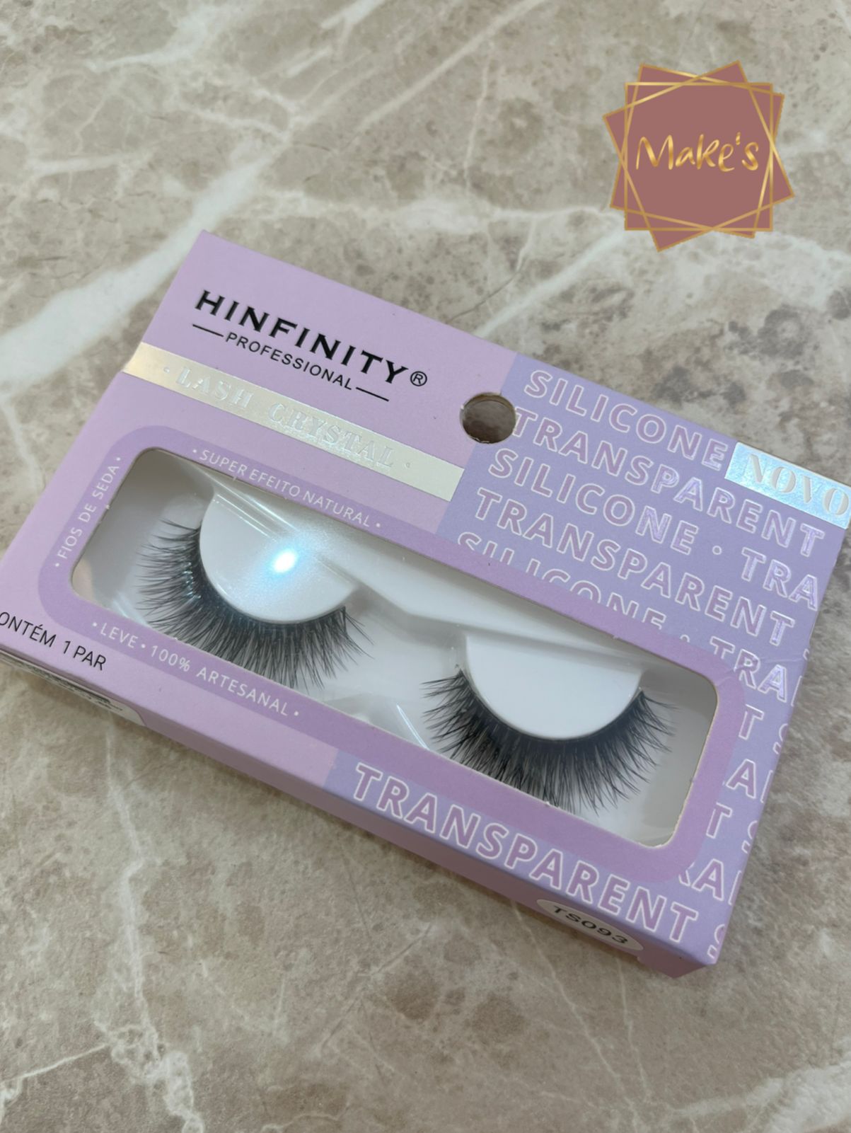 Cílios Postiços Lash Crystal - Hinfinity