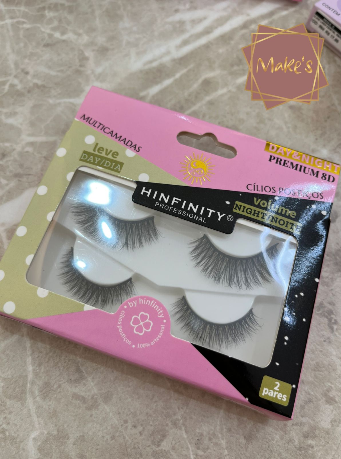 Cílios Portiços Day & Nigth - Hinfinity