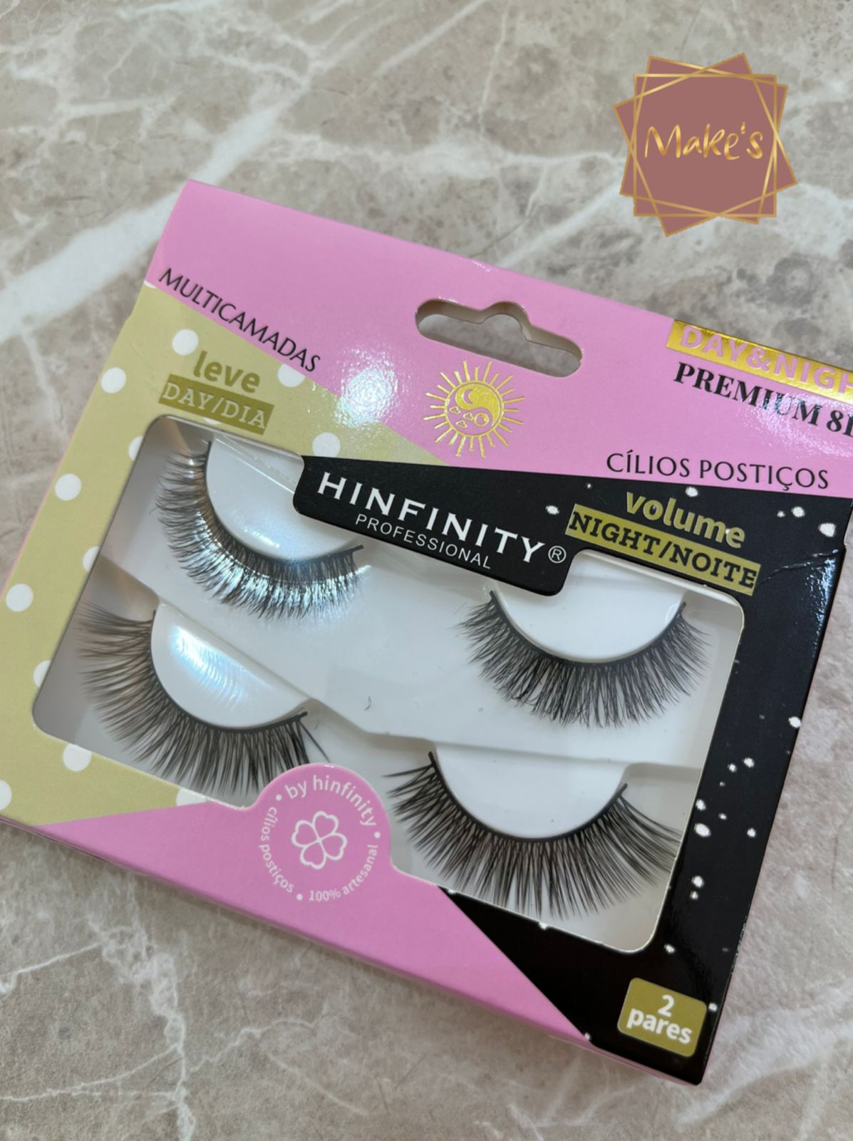 Cílios Postiços Day & Nigth - Hinfinity
