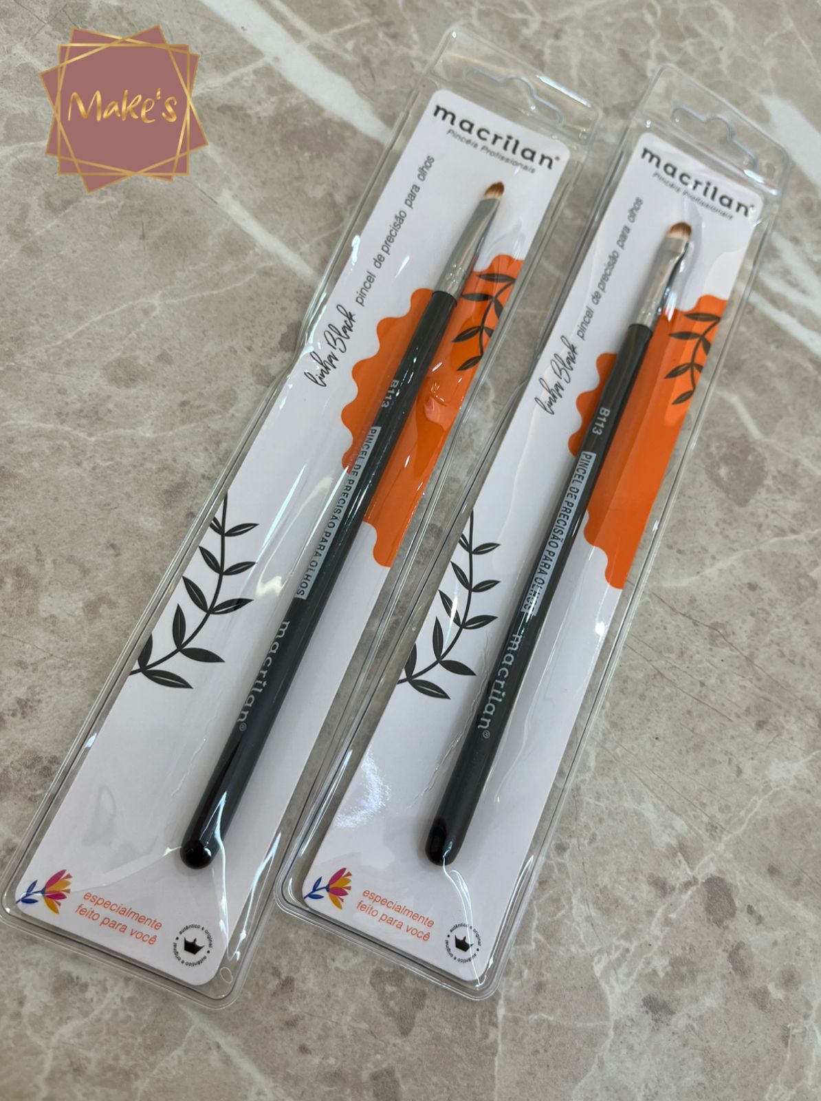 Pincel de Precisão para Olhos B113 - Macrilan