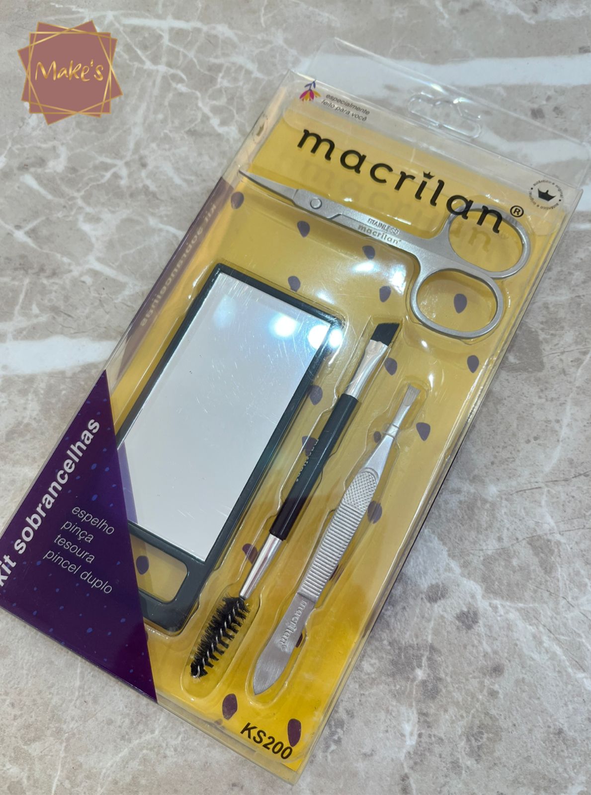 Kit Sobrancelhas - Macrilan