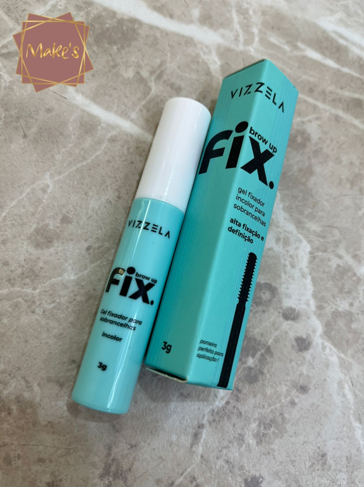 Gel Fixador para Sobrancelhas - Vizzela