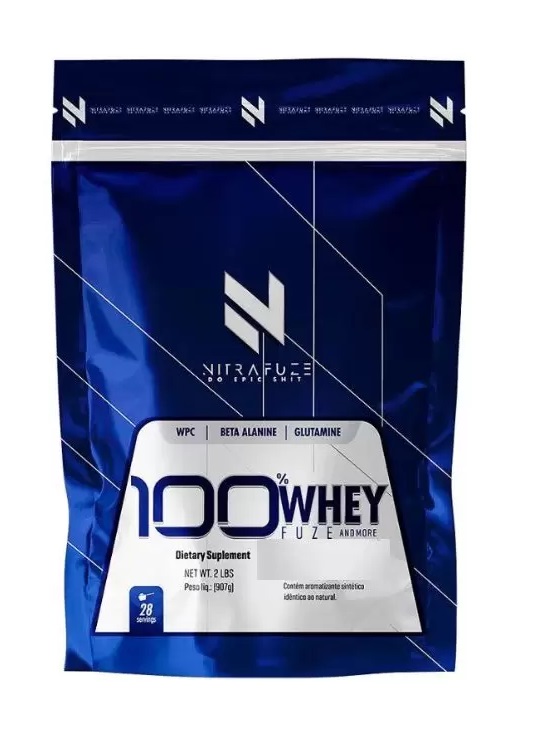 100% WHEY NITRA 900G REFIL NITRA FUZE