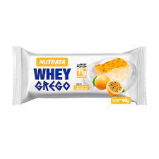 BARRINHA WHEY GREGO SABOR MARACUJÁ