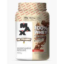 100% WHEY BUENISSÍMO 900G MAX TITANIUM/DR PEANUT