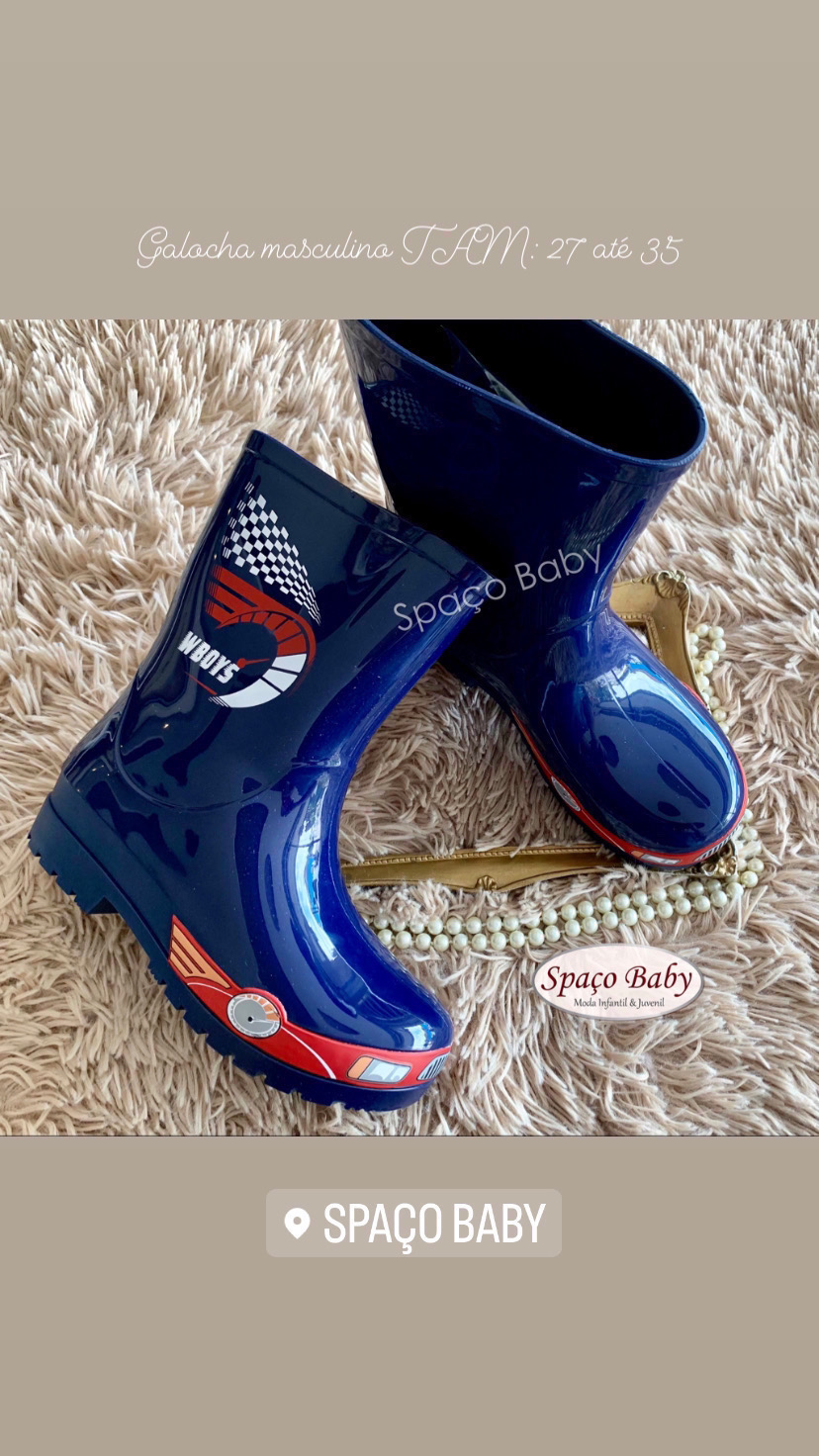 Galocha marinho carros