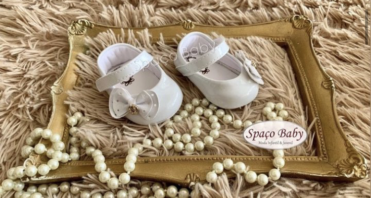 Sapato boneca branco