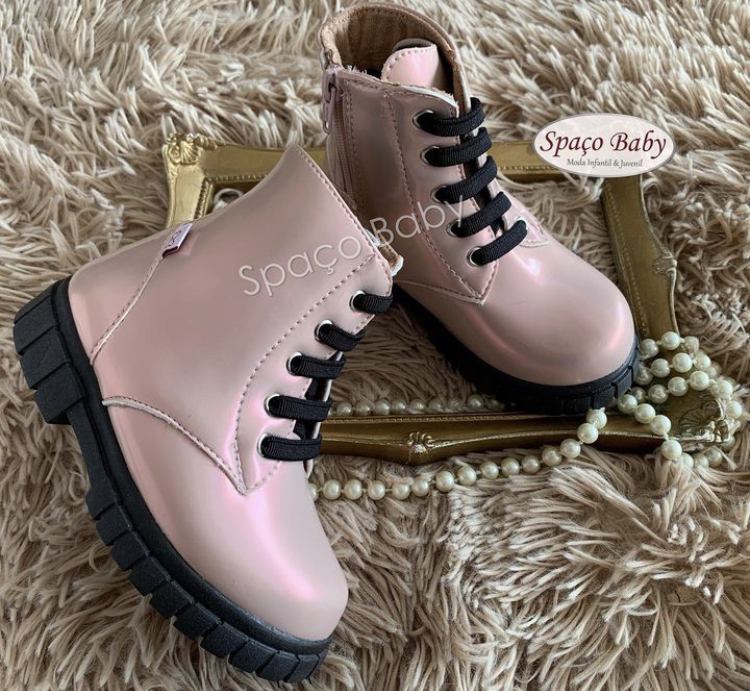 Bota rosê perolizado