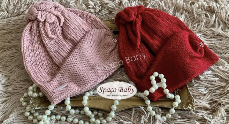 Touca em linho feminina