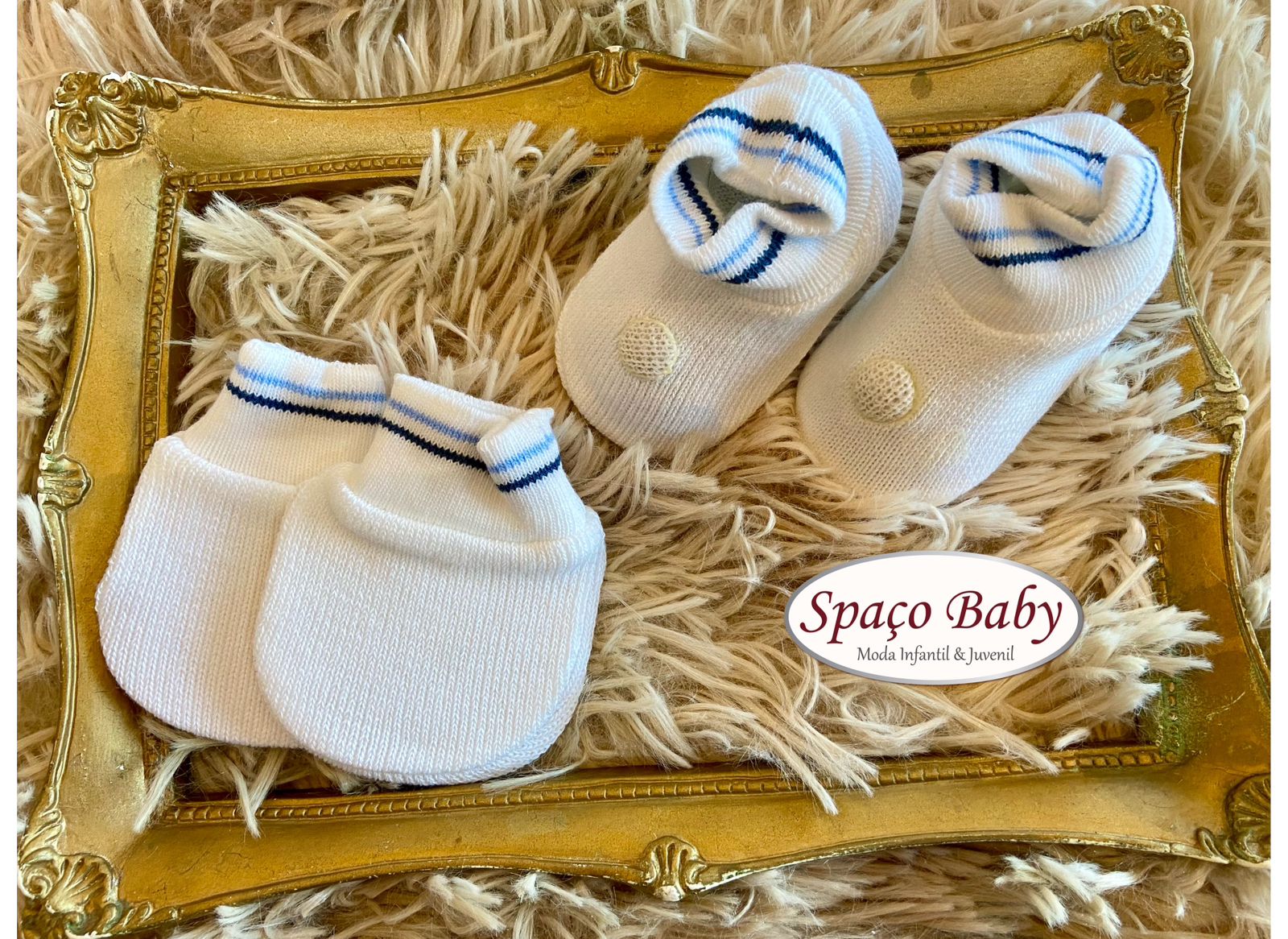 Kit luva e sapatinho