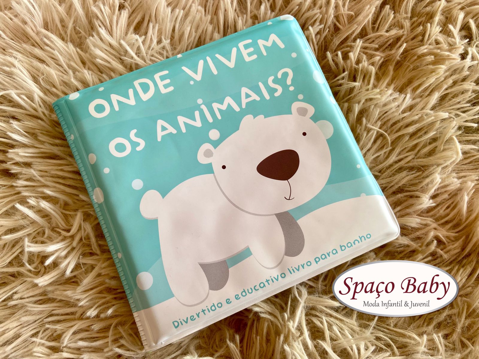 Livro educativo para banho