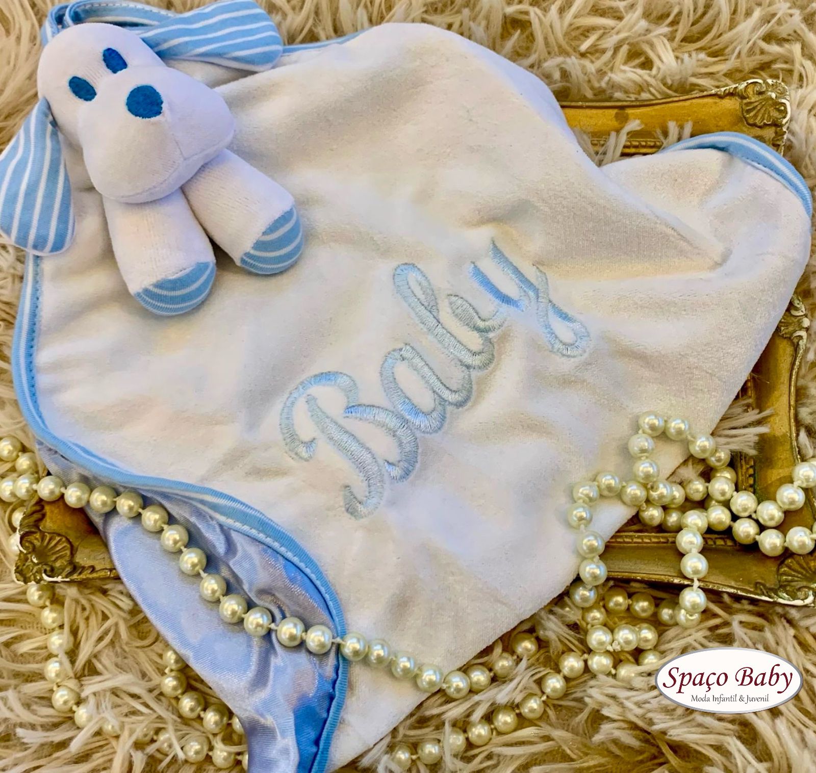 Naninha cachirrinho azul