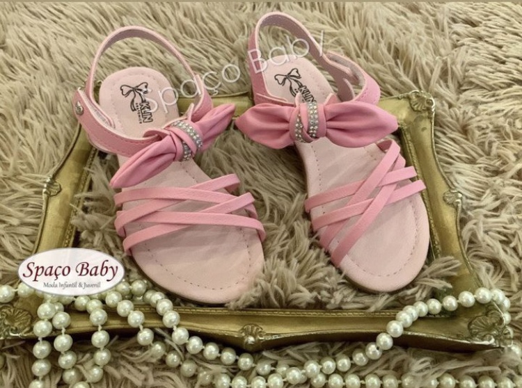 Sandália laço removível