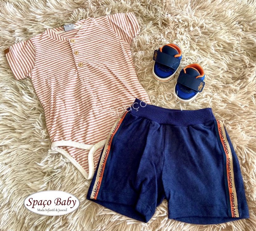 Conjunto body listrado