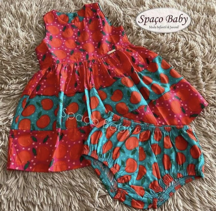 Vestido maçãs