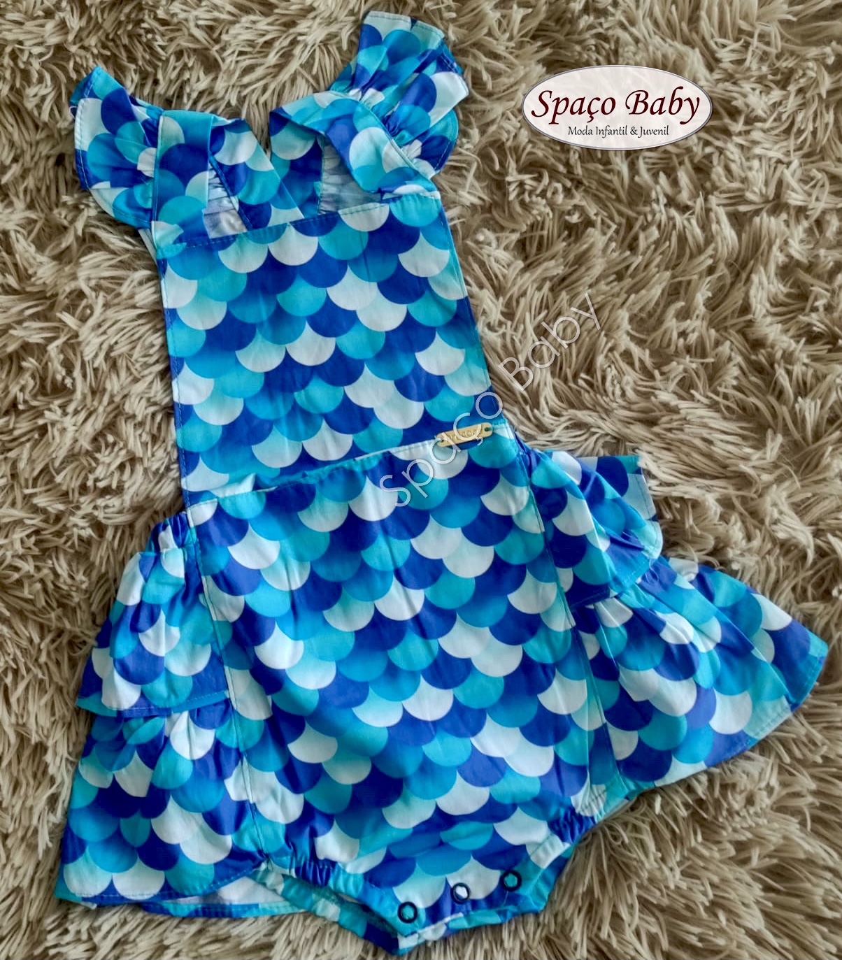 Macacão transpassado