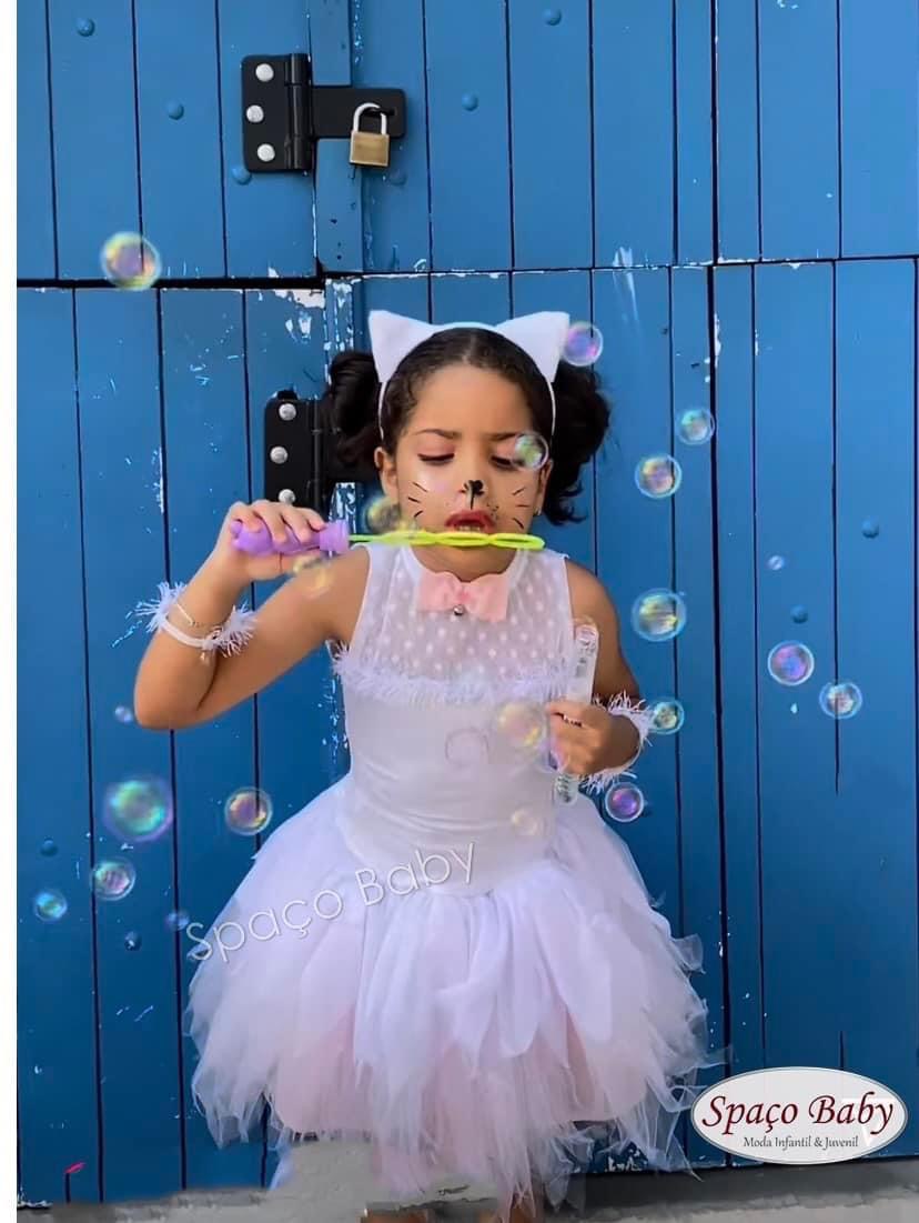 Fantasia gatinha/coelhinha