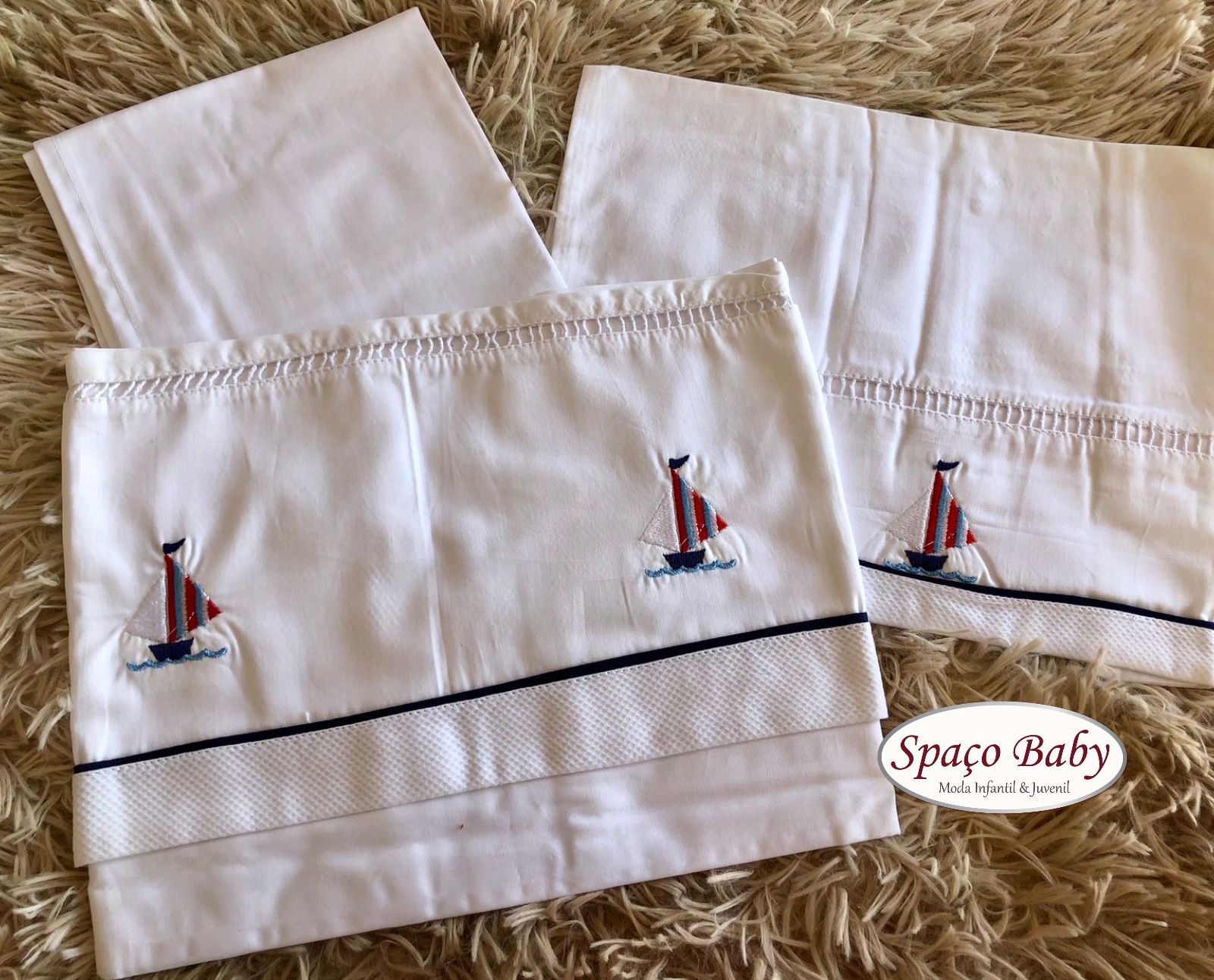 Jogo de lençol para carrinho