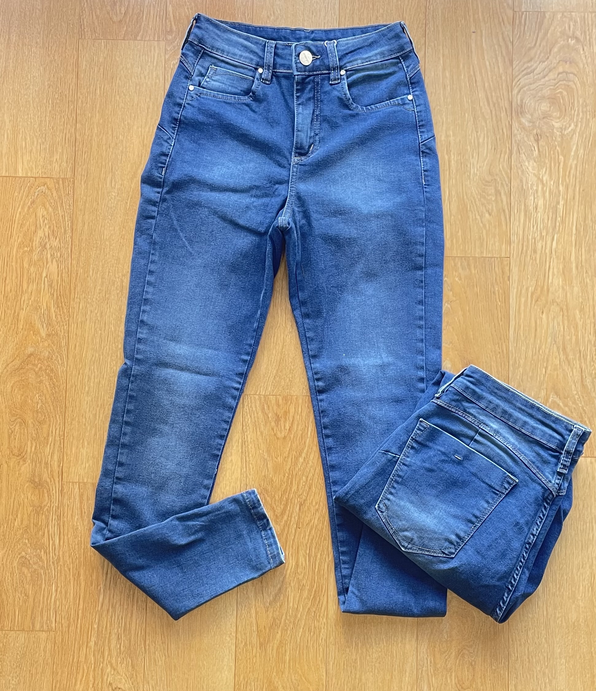 Calça fem skinny Luapole 3886