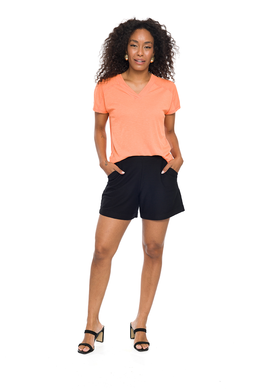 Blusa de Manga Curta  Doce Trama 104803