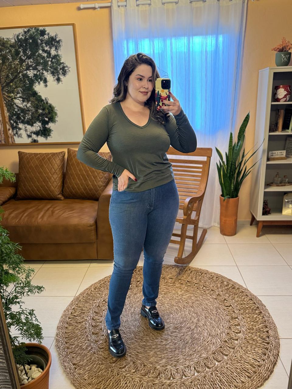 Calça megaflex Luapole Fem 3312 TAM 52