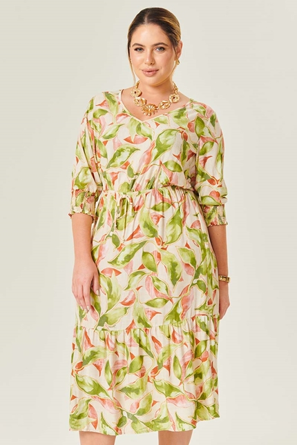 Vestido em Viscose – Lisamour 201390