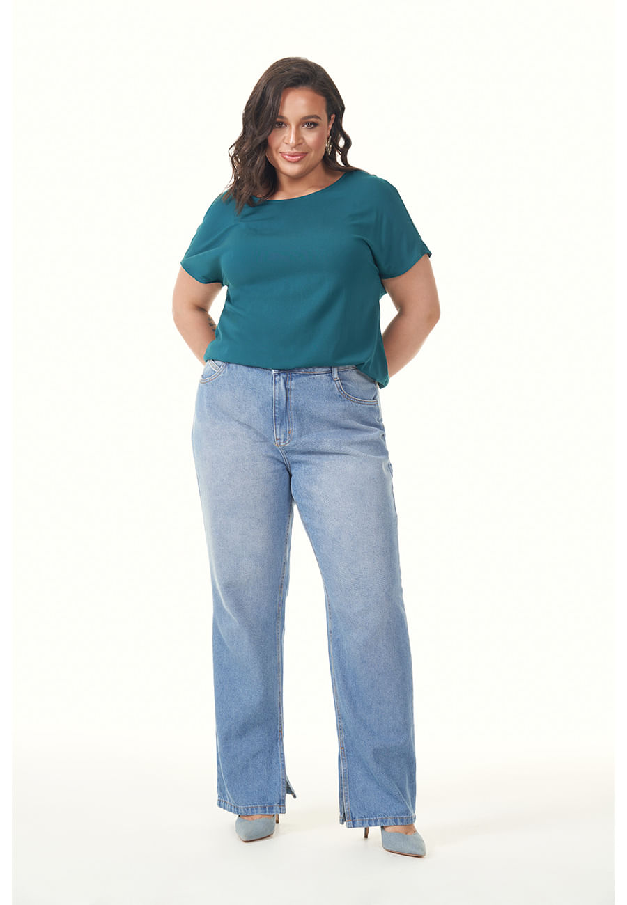 Blusa viscose  Plus Size Lisamur 202689