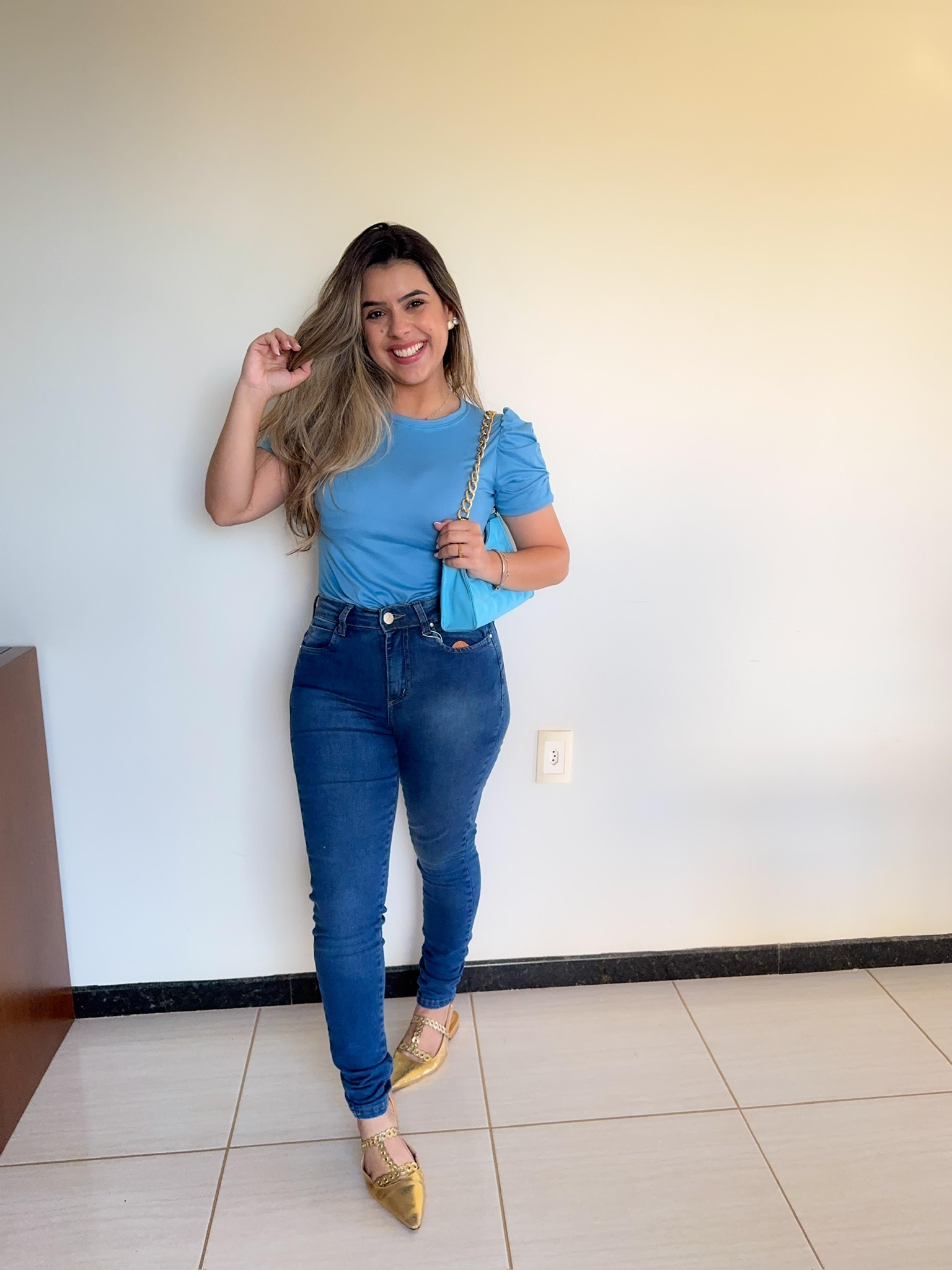 Blusa Manga Princesa gata exibida  Ref 660