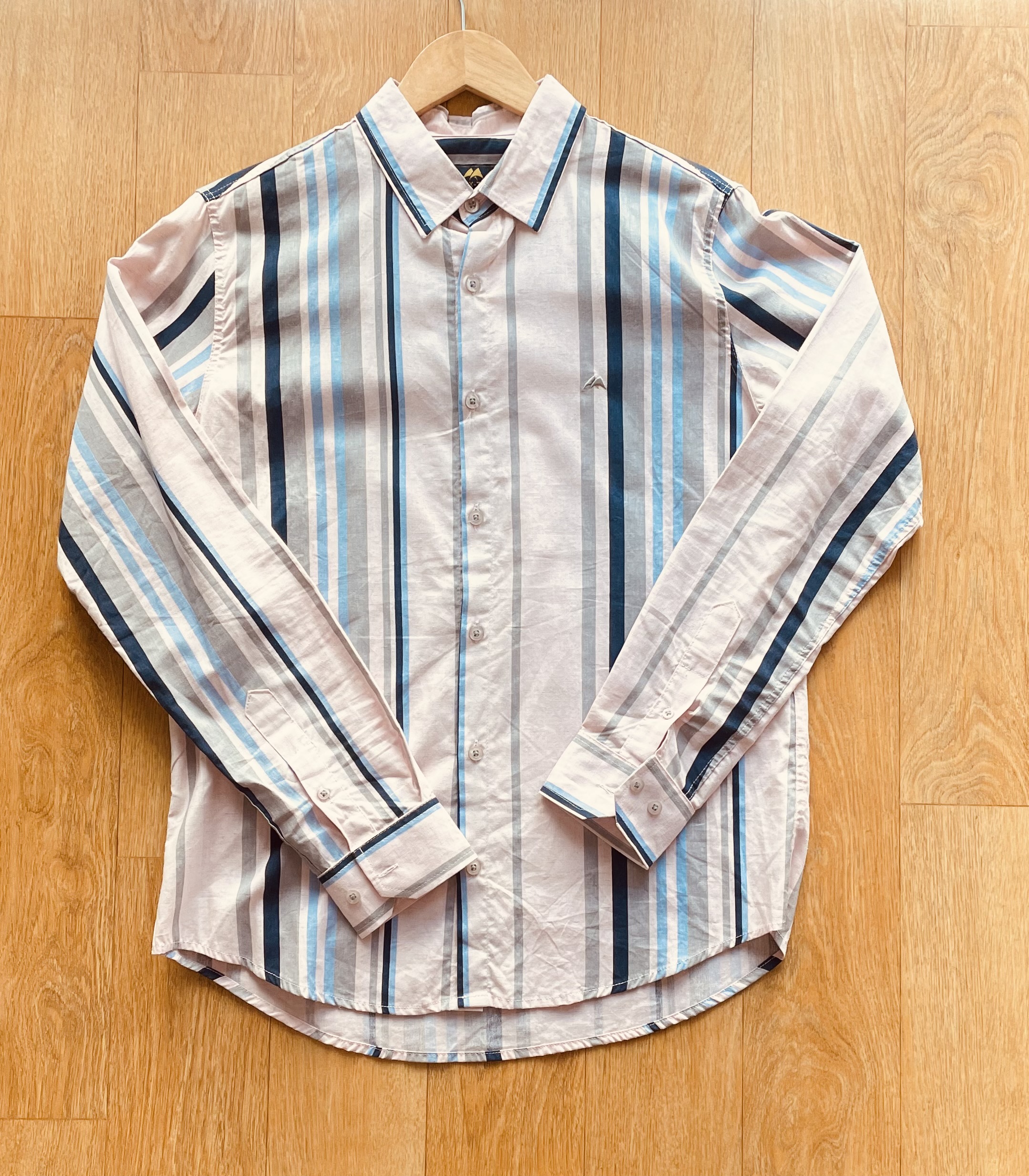 Camisa Fit Manga Longa Listrada Viscolinho - MX72 Ref 19553