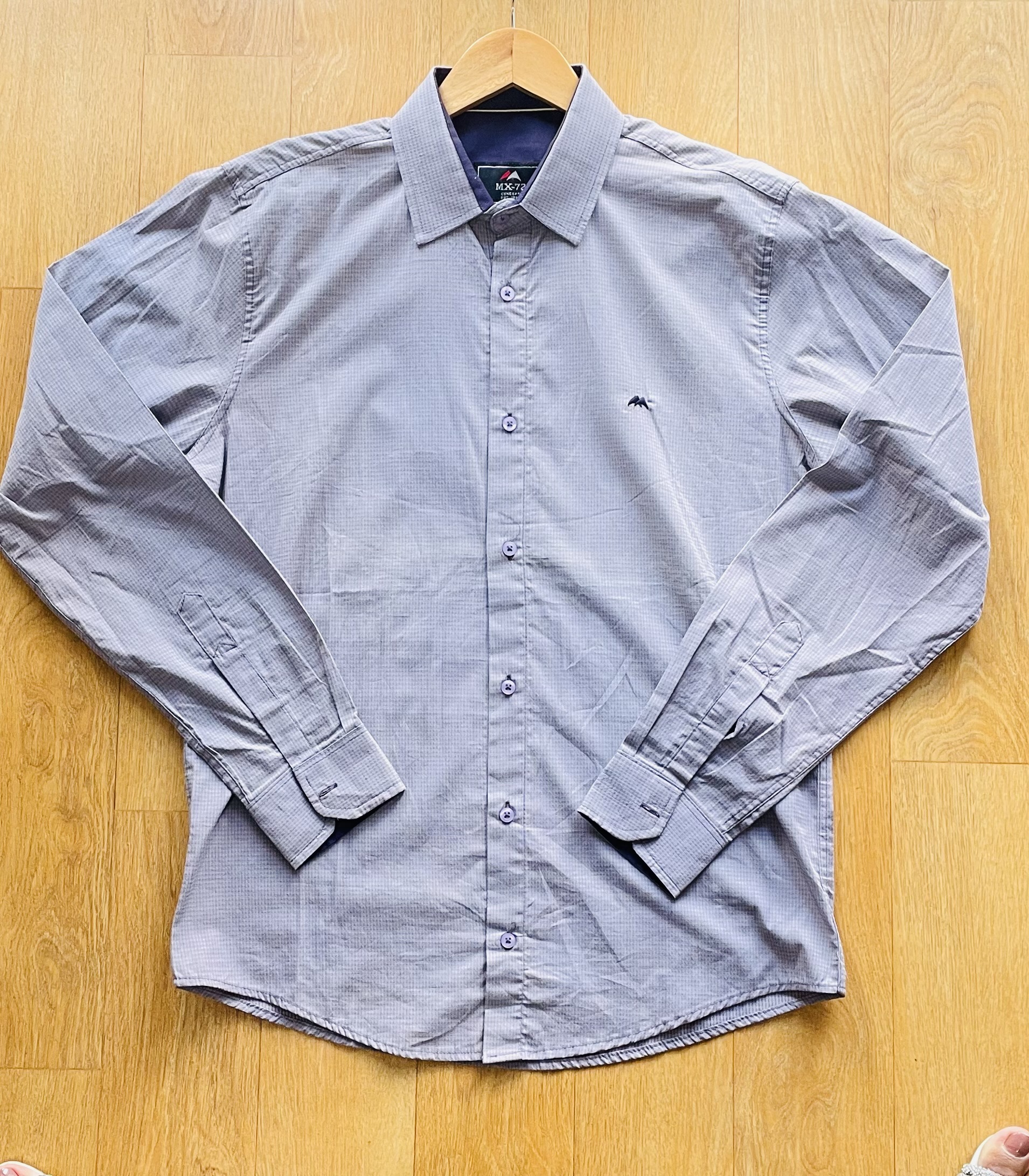 Camisa Manga Longa Masculina - Rock Fio 50 Pontilhada