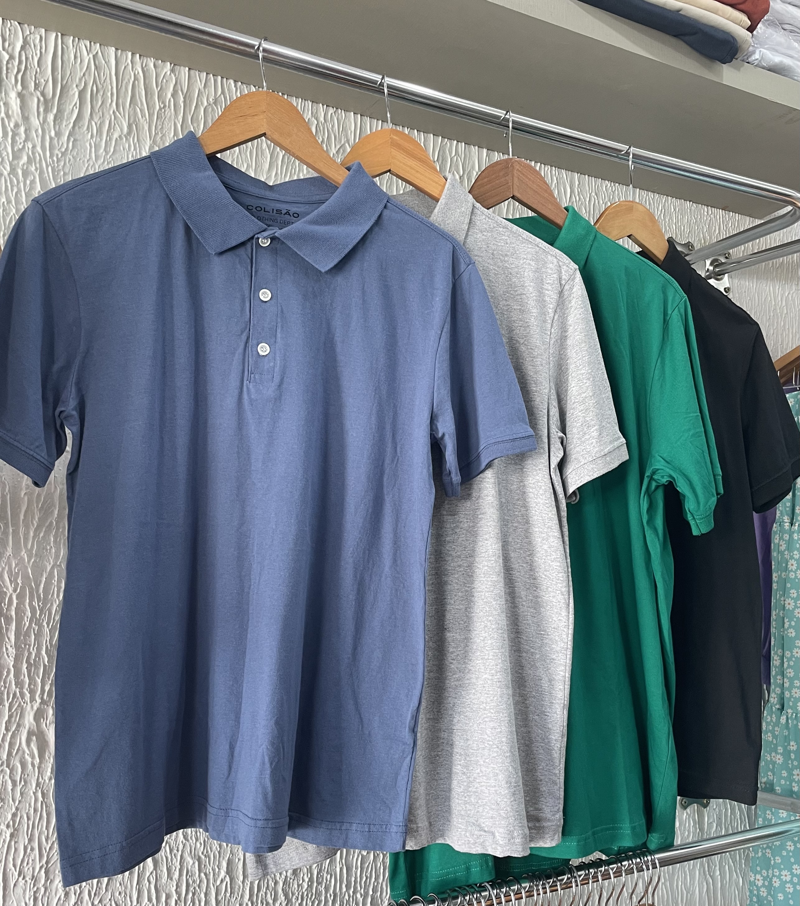 Camisa Polo Masculina Colisão - Ref: 155311003