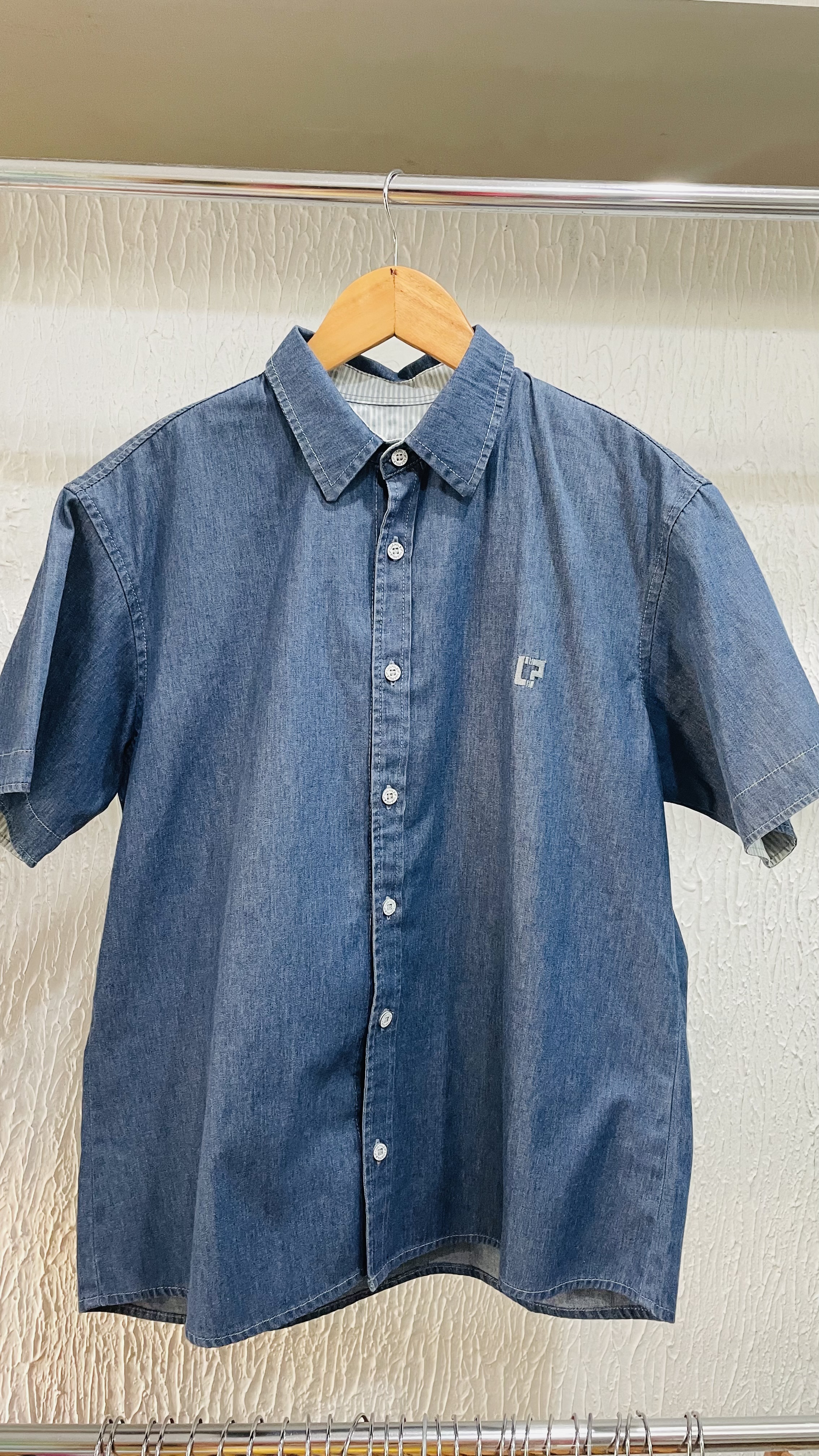 Camisa jeans Luapole masc 3015