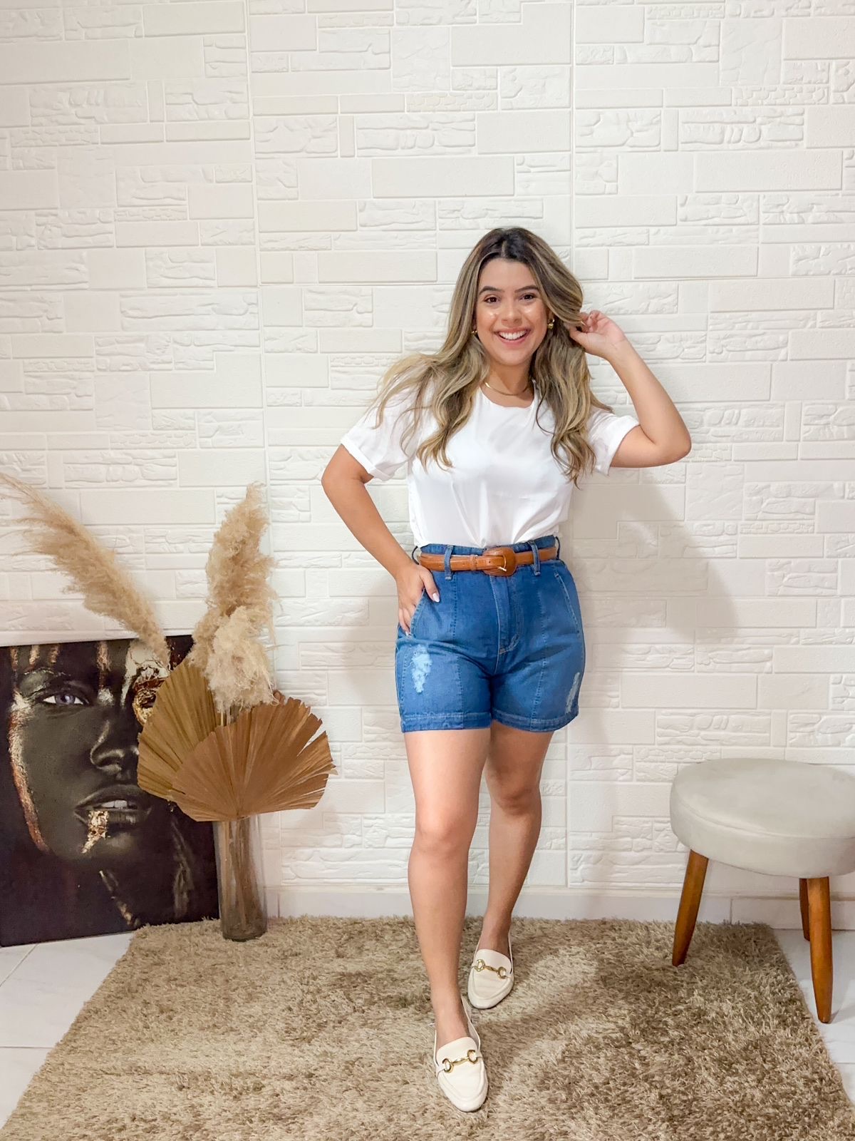 Blusa Acetinado Doce Trama REF: 104199