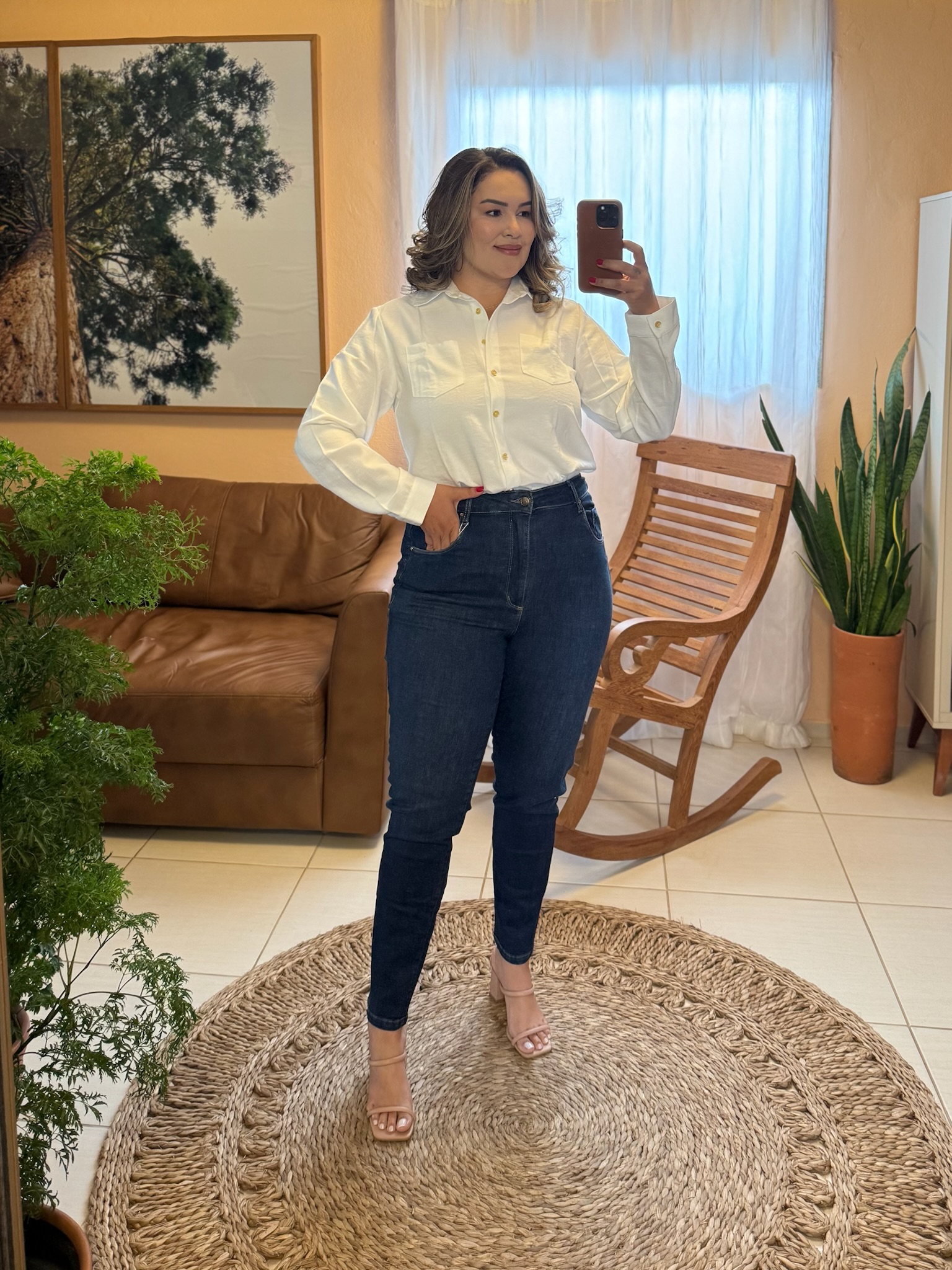 Calça Fem Jeans Cigarrete 3613 TAM 52 Luapole