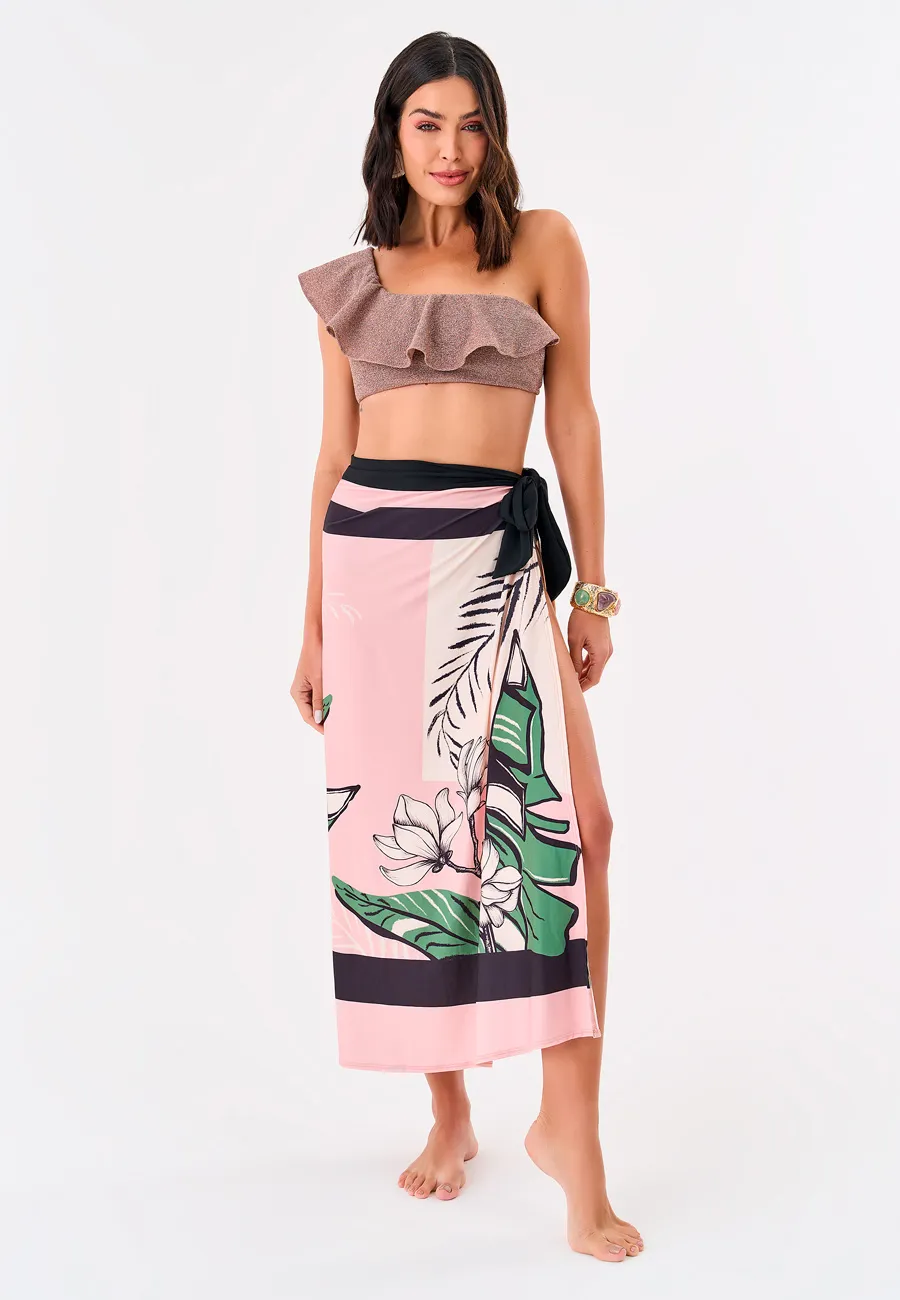 Saída de Praia Estampada Doce Trama Referência: 10.4196