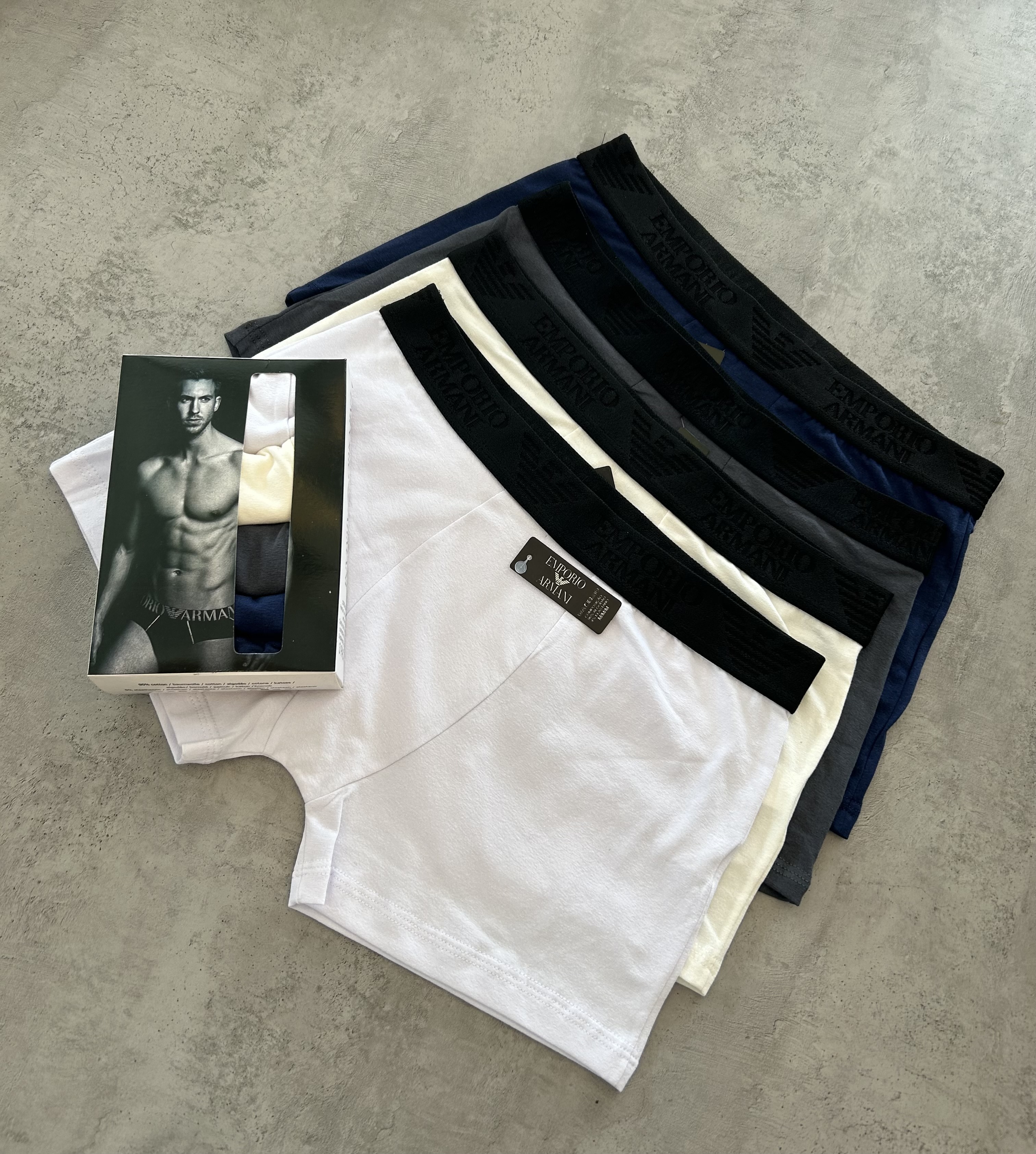 Kit cueca box c/4un Empório Armani