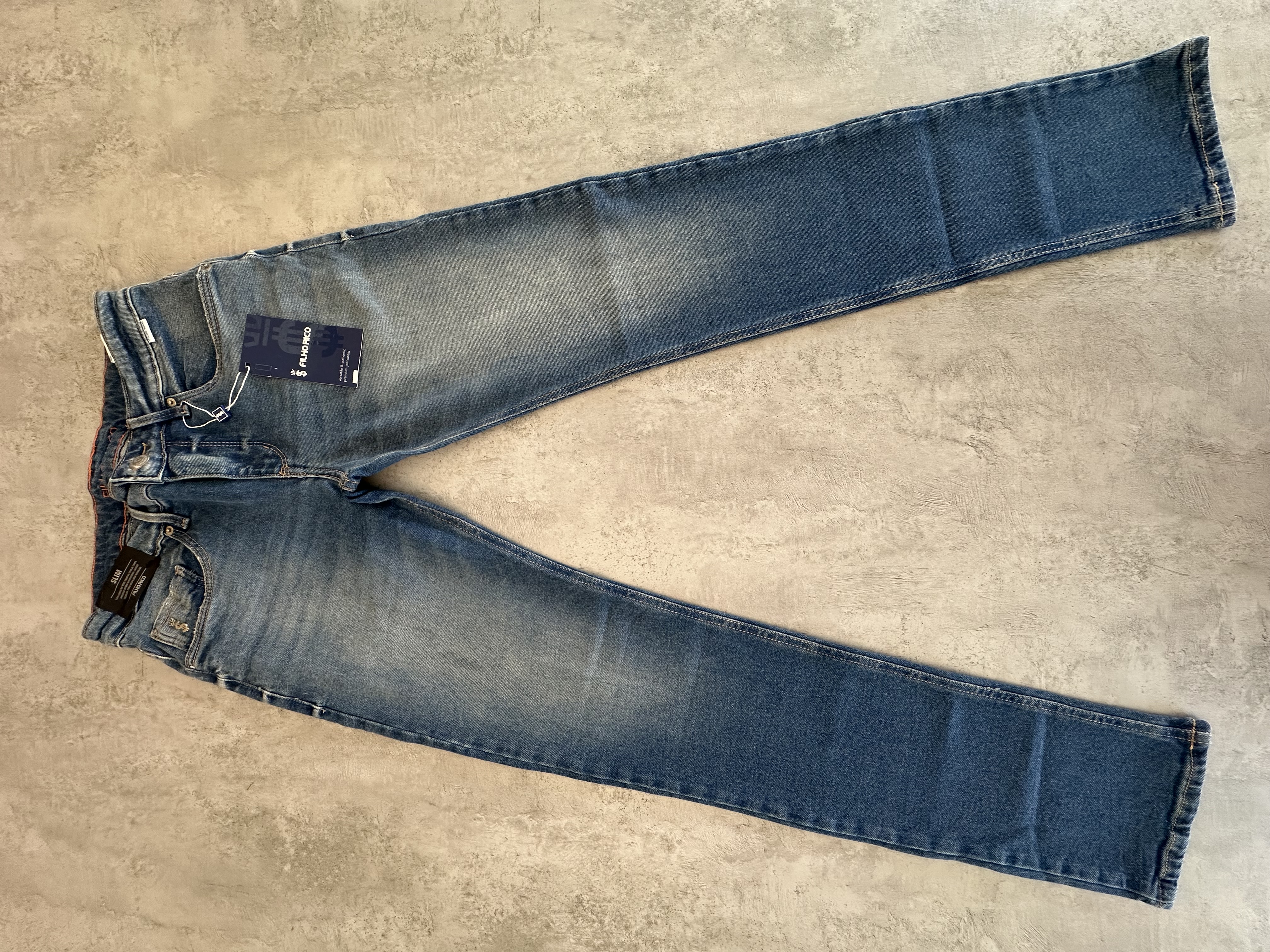 CALÇA JEANS MASCULINA FILHO RICO