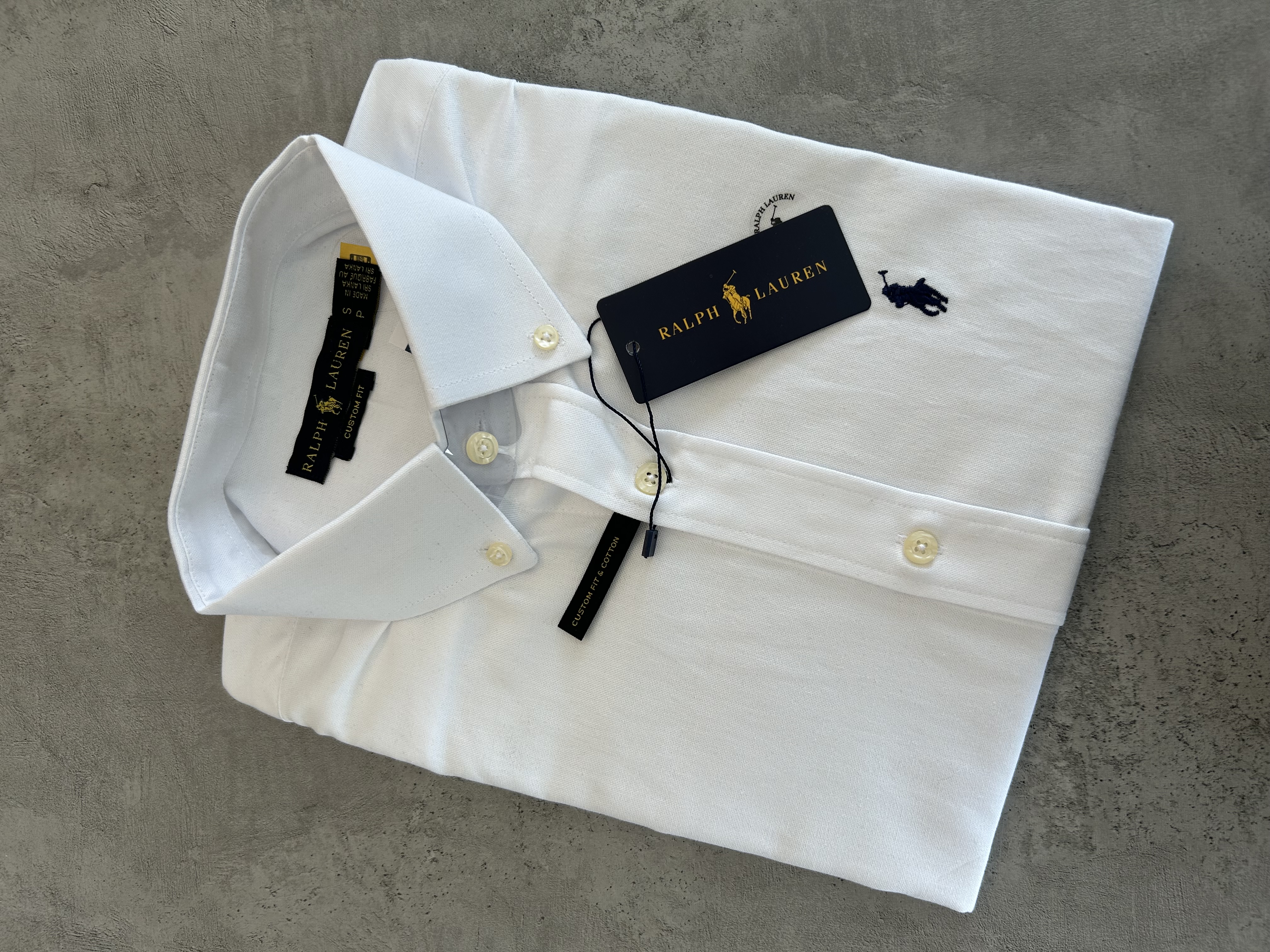 CAMISA SOCIAL MANGA CURTA RALPH LAUREN