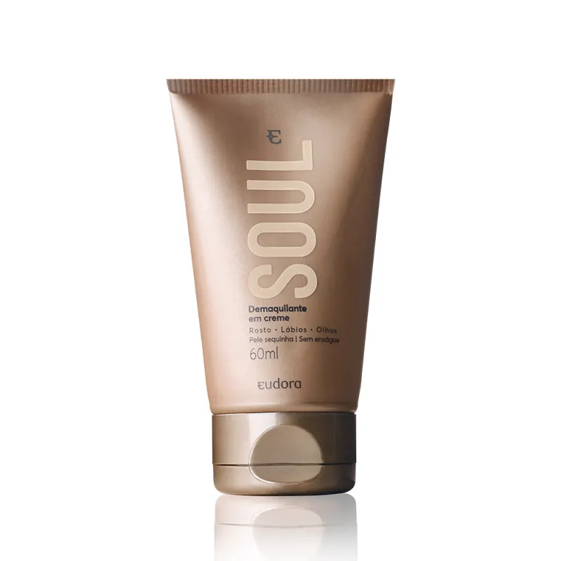 Demaquilante Em Creme Eudora Soul 60ml