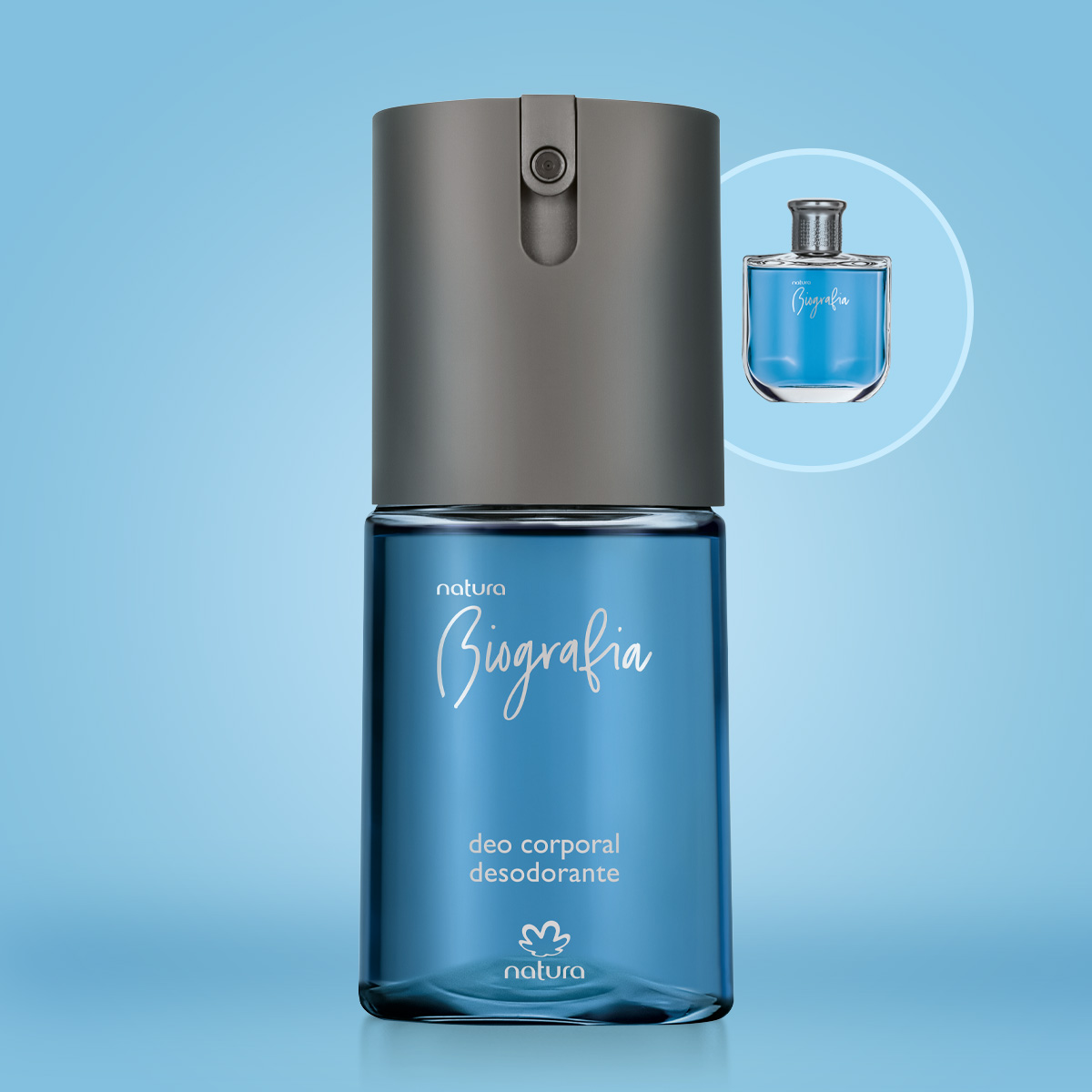 Deo Colônia biografia Masculino 100ml