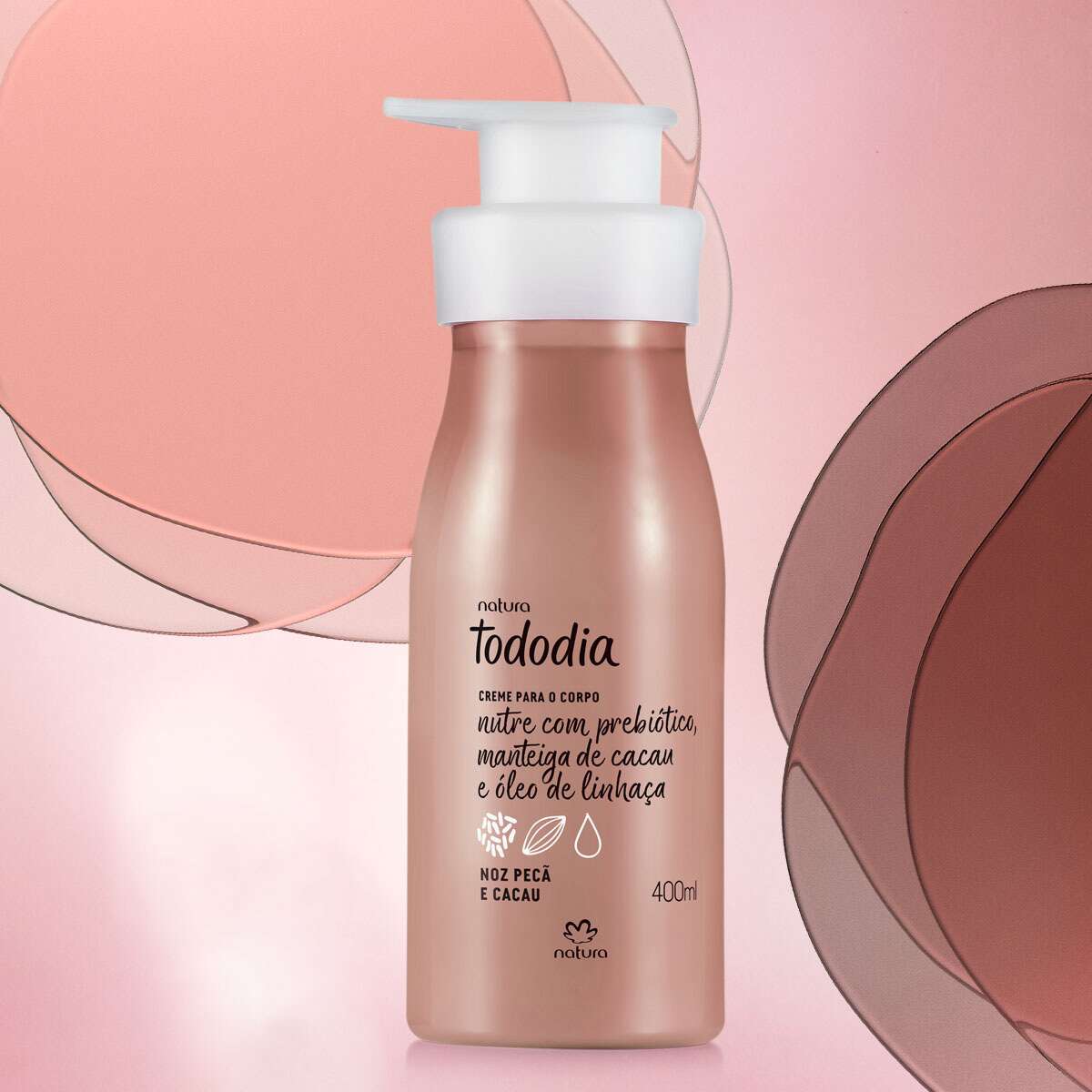 Creme Nutritivo para o Corpo Tododia Noz Pecã e Cacau