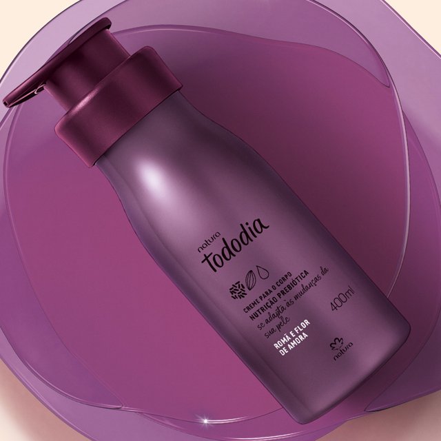 Creme Nutritivo para o Corpo Romã e Flor de Amora 400ml