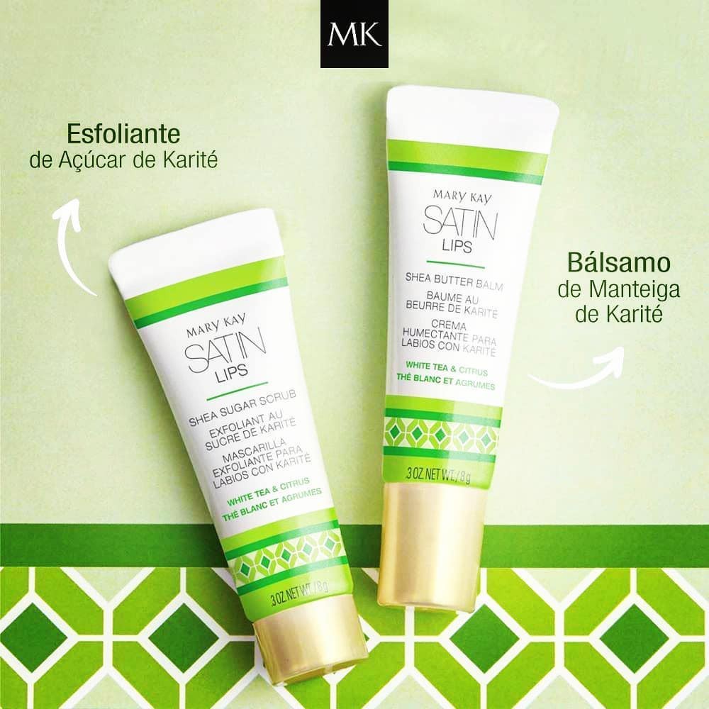 Kit Lábios de Seda Karité aroma de Chá Branco & Citrus®